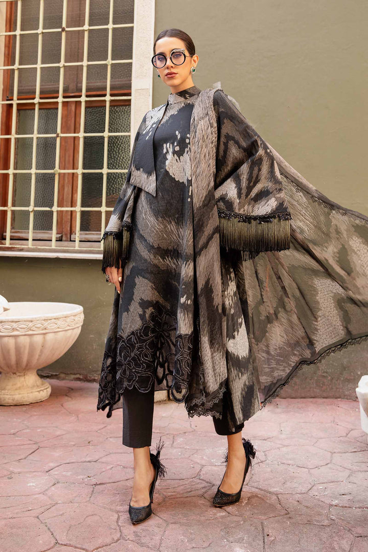 3 Piece Unstitched Printed Cambric Suit | MPT-2310-A M.Prints MPT310A-999-00A