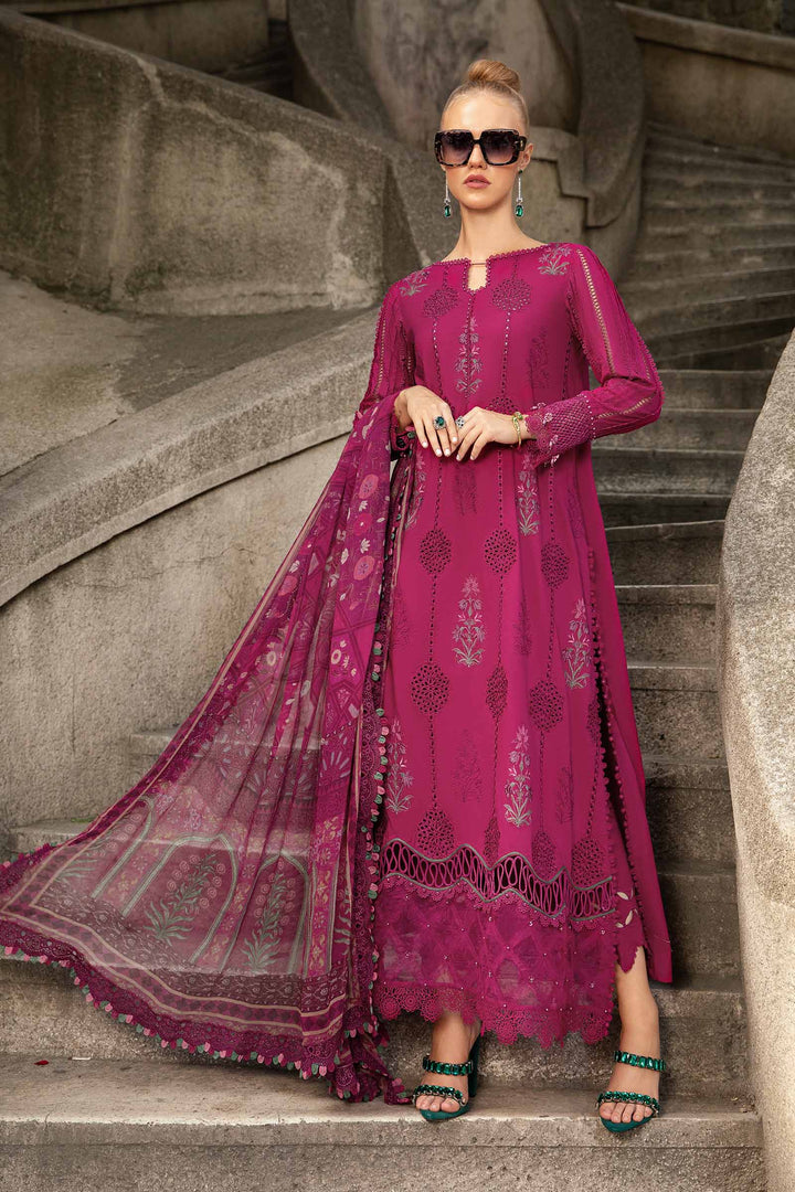 3 Piece Unstitched Printed Cambric Suit | MPT-2303-B M.Prints MPT303B-999-00B