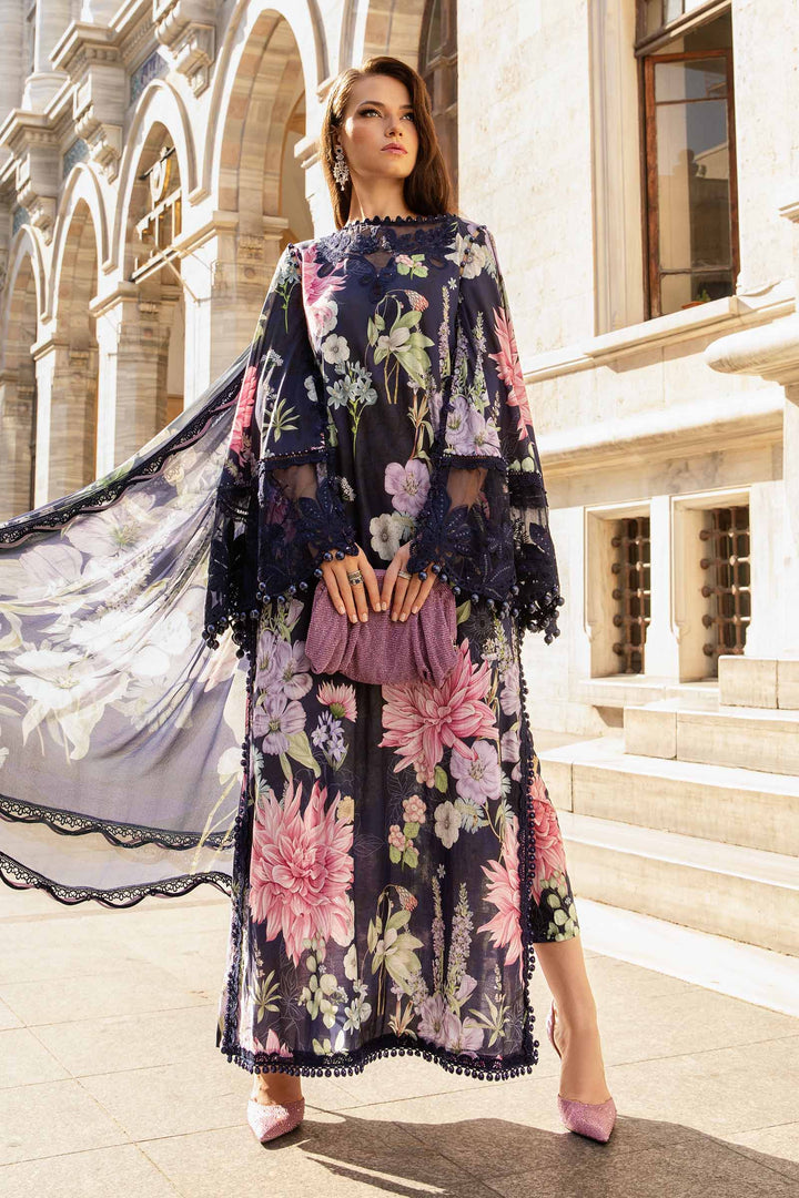 3 Piece Unstitched Printed Cambric Suit | MPT-2306-B M.Prints MPT306B-999-00B