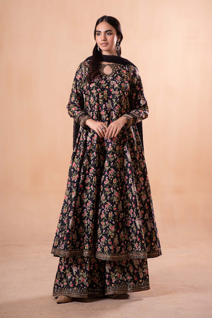 3 Piece Printed Lawn Suit | DW-EA24-81 Mommy & Me DWA2481-ESM-BPT