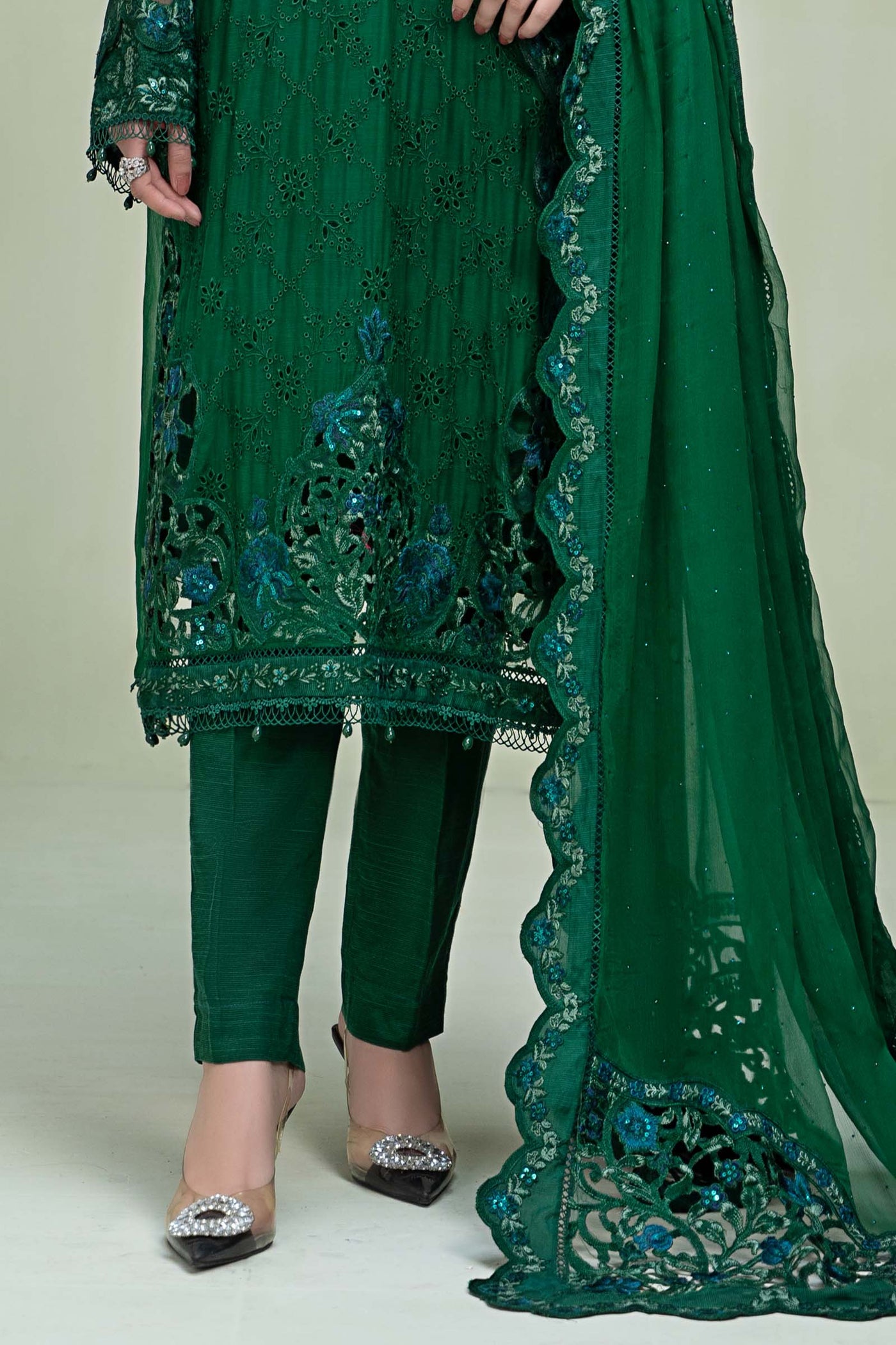 Suit Emerald Green MCS-23-108