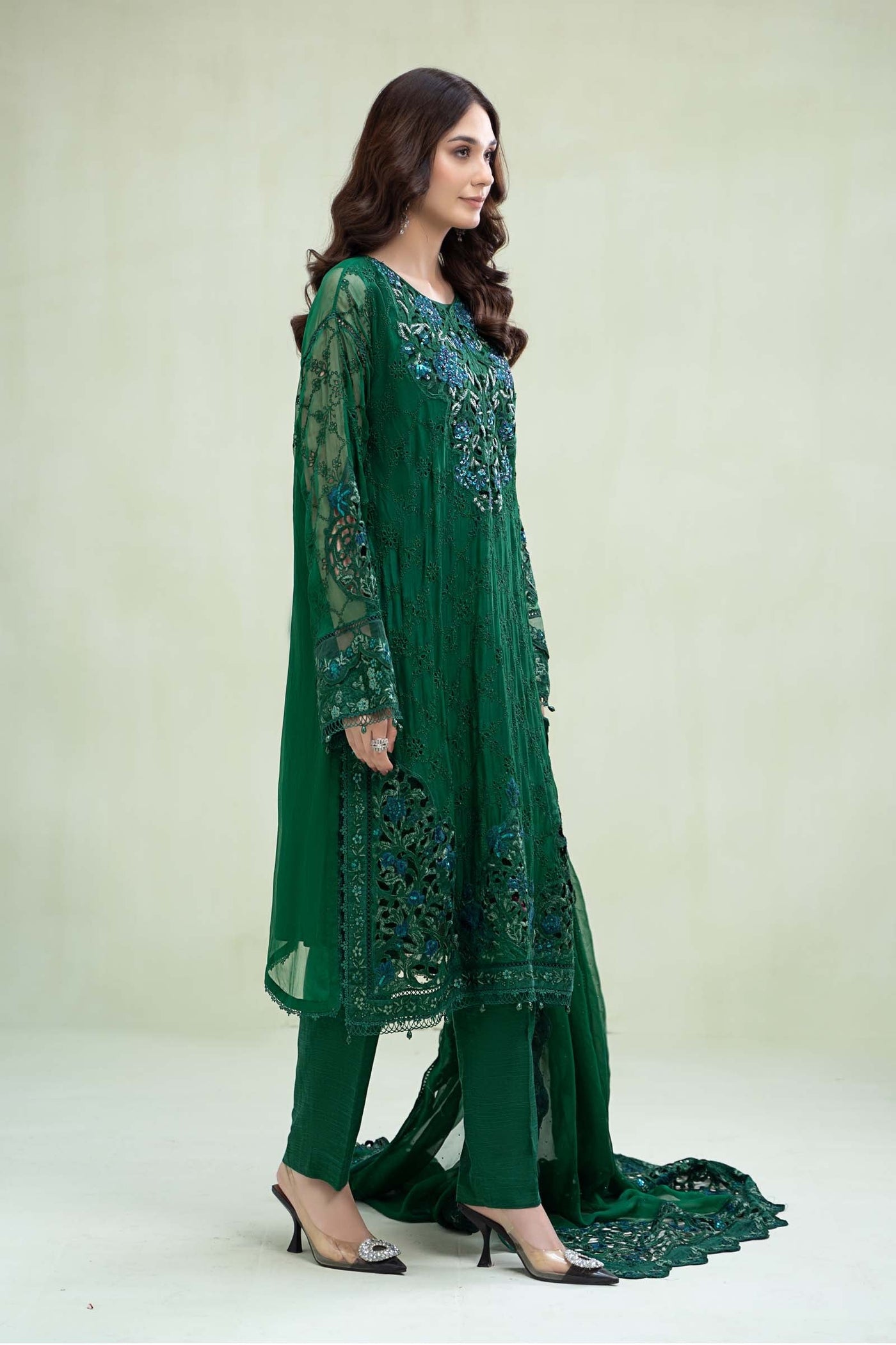 Suit Emerald Green MCS-23-108