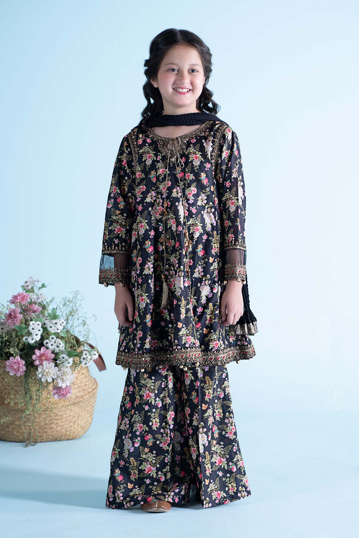 3 Piece Printed Lawn Suit | MKD-EA24-21 Mommy & Me MDA2421-023-BPT